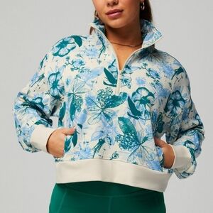 🌿 YEAR ROUND TERRY HALF ZIP SWEATSHIRT